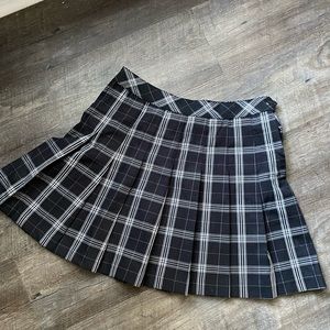 NWT H&M plaid schoolgirl mini skirt